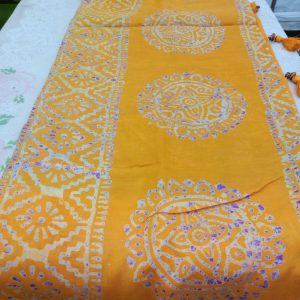 Batik silk sharee