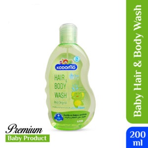 KODOMO BABY HAIR & BODY WASH 200ML
