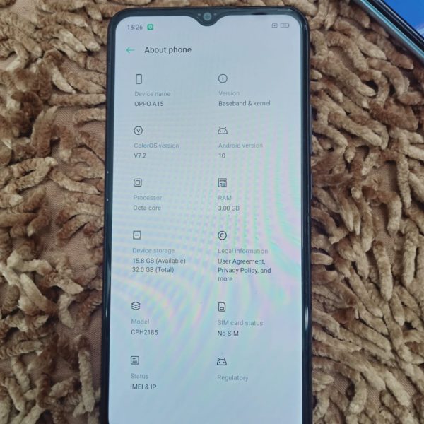 Used Oppo A15 - Image 2