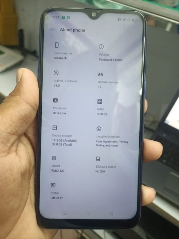 Used Realme 3i - Image 3