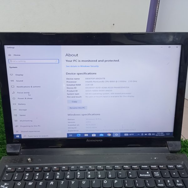 Lenovo B570E Core i3 2nd Gen Laptop