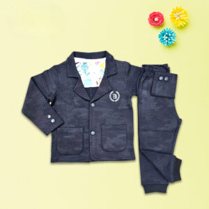 Terry Cotton Kids Blazer Set