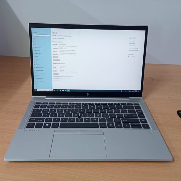 HP EliteBook 845 G7, AMD Ryzen 7 PRO 4750U Processor, 16GB RAM, 512GB SSD, 14″ FHD Display - Image 2