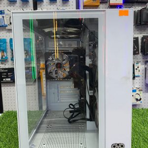 Intel Core i7 8th Gen Desktop PC – 8GB DDR4 RAM, 256GB SSD, Acer B360H5-M14, RGB White Case